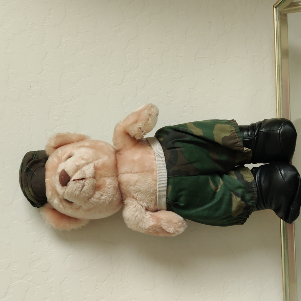 Vintage Stuffed Toy Boots Bear